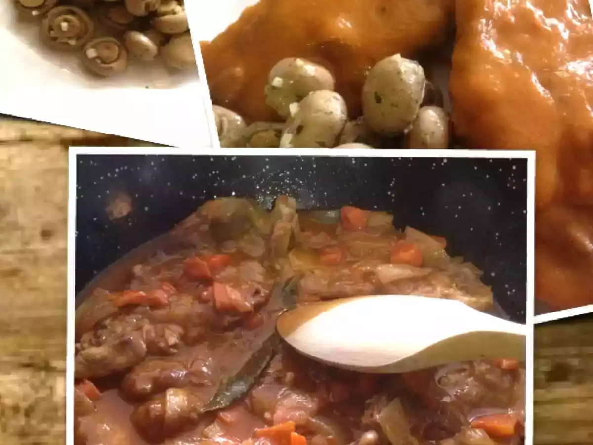 CHULETAS DE CERDO EN SALSA