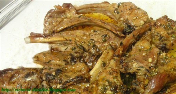 Chuletas de cordero al horno - Receta Petitchef