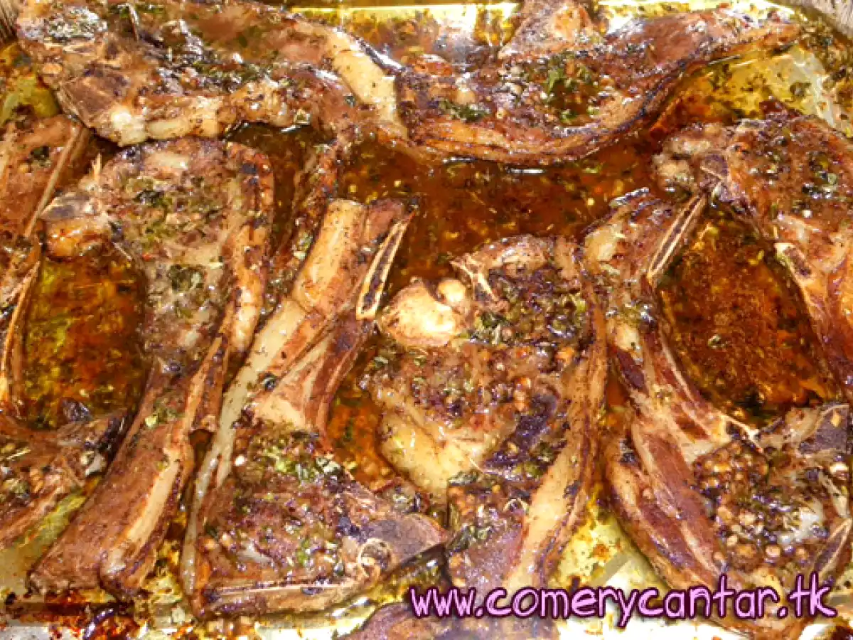 Chuletas de cordero con salsa avgolemono by Gordon Ramsay