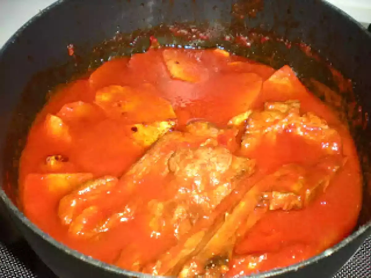 Chuletas de cordero en tomate - foto 4