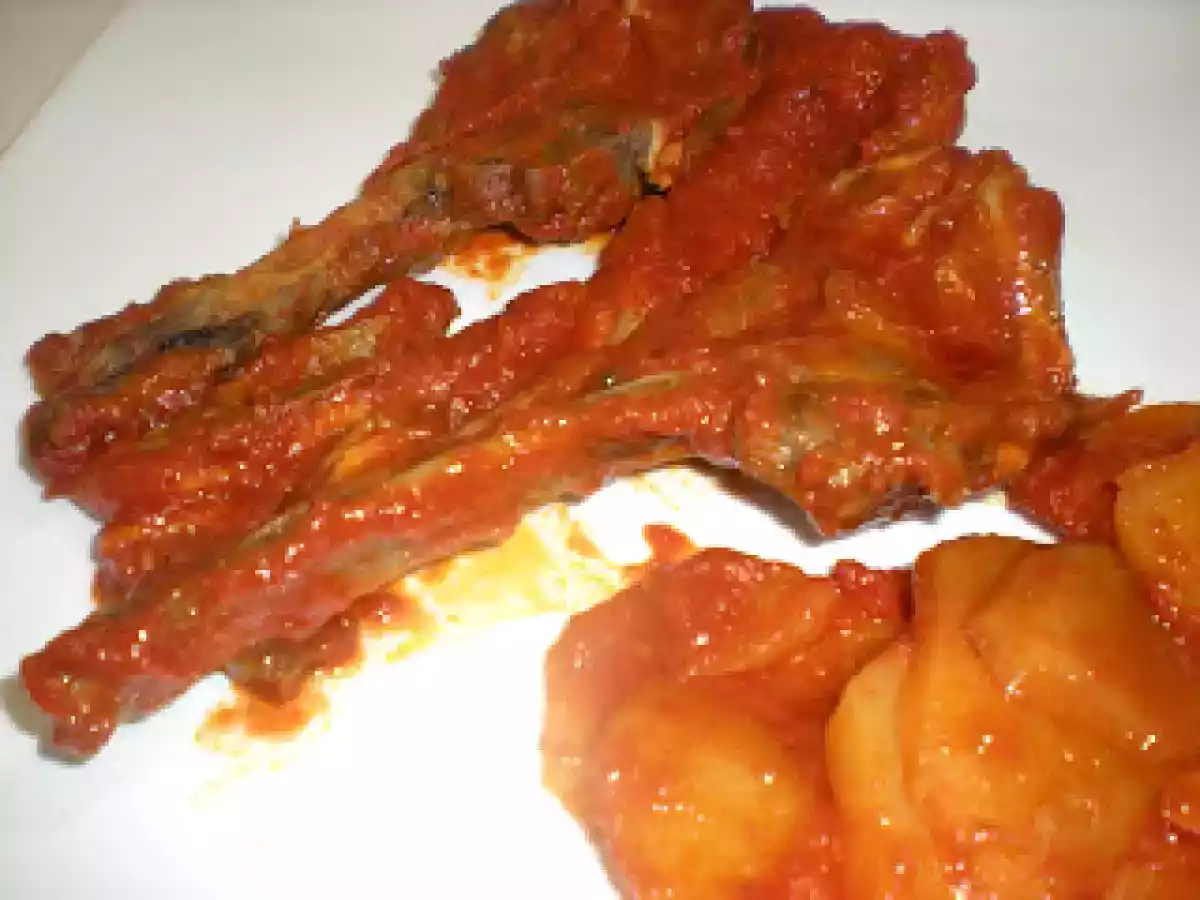 Chuletas de cordero en tomate - foto 5