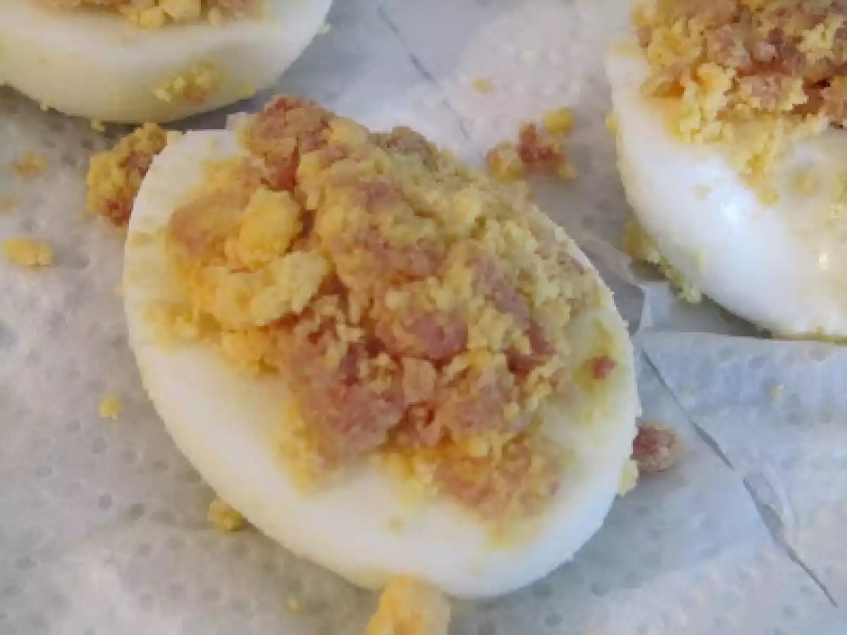 Chuletas de Cordero y Huevos a la Bechamel - foto 2