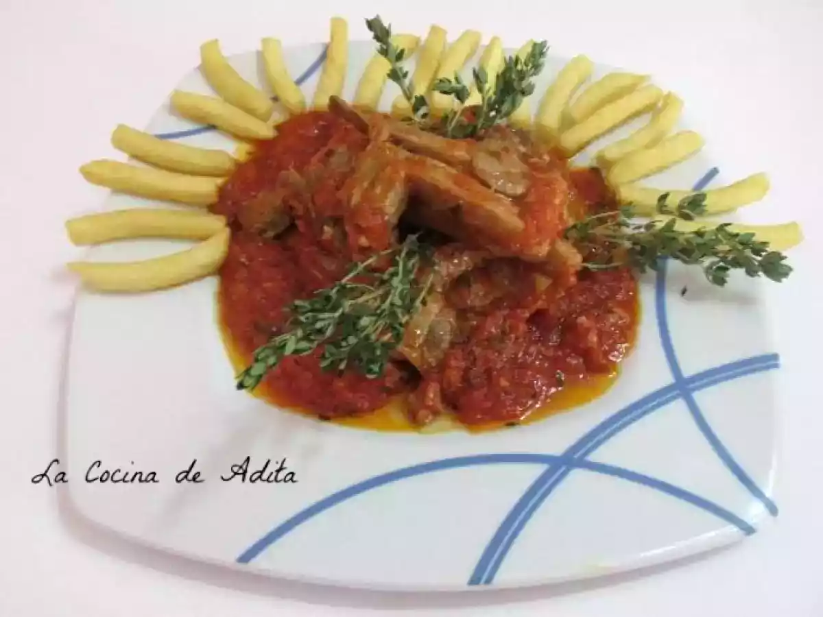 Chuletas de lechar, al orégano y tomillo