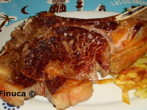 Chuletón de novilla a la plancha