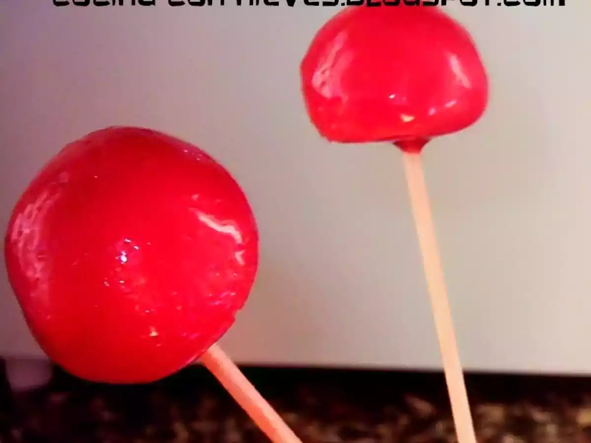 Chupachups de manzana