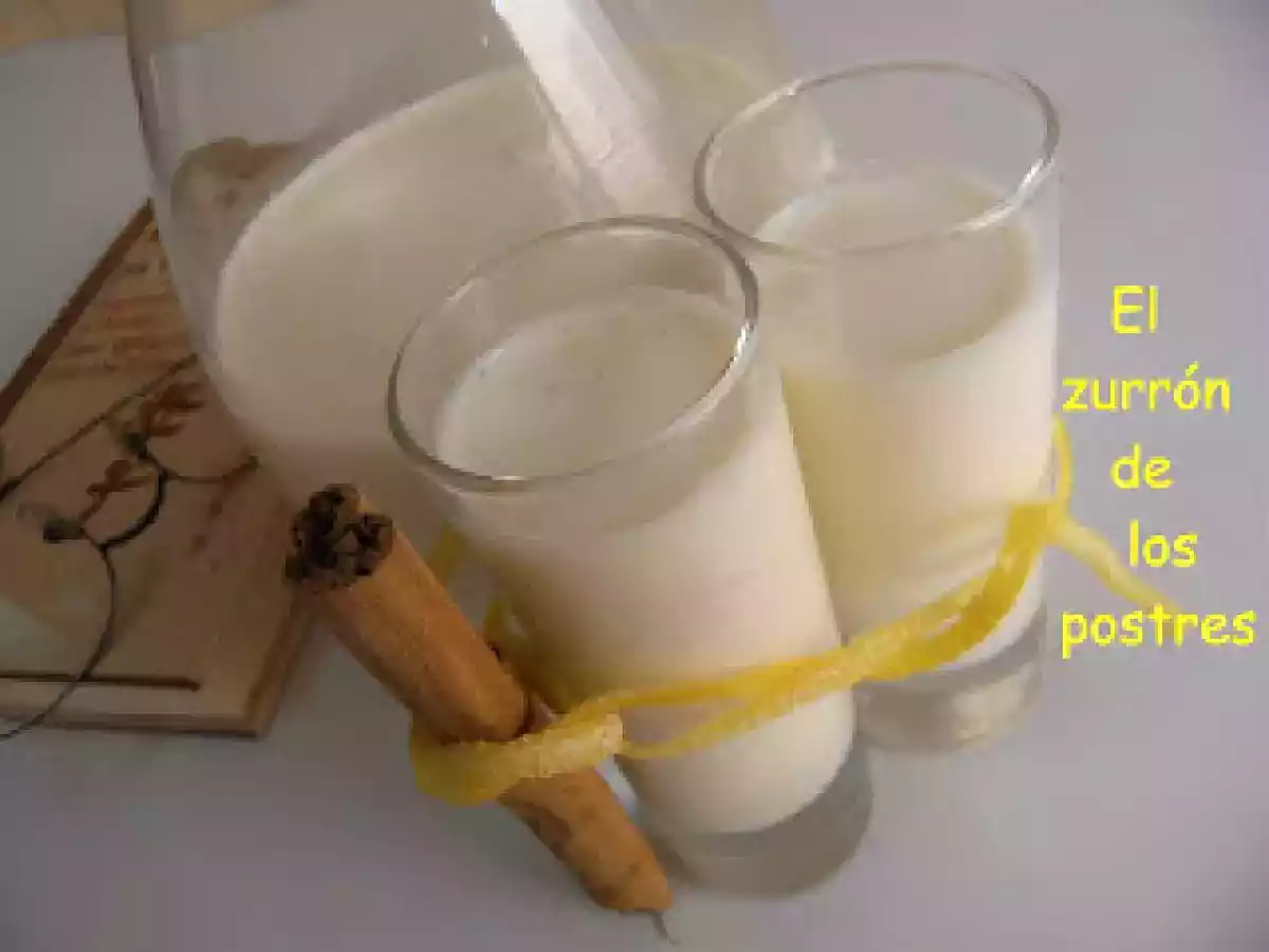 Chupito de Leche Rizada