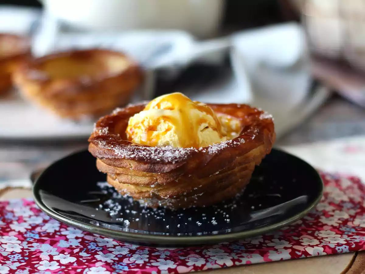 Churros al horno con forma de cesta ¡un dulce sorprendente y muy original! - foto 2