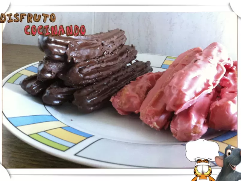 Churros de Chocolate de colores, foto 1