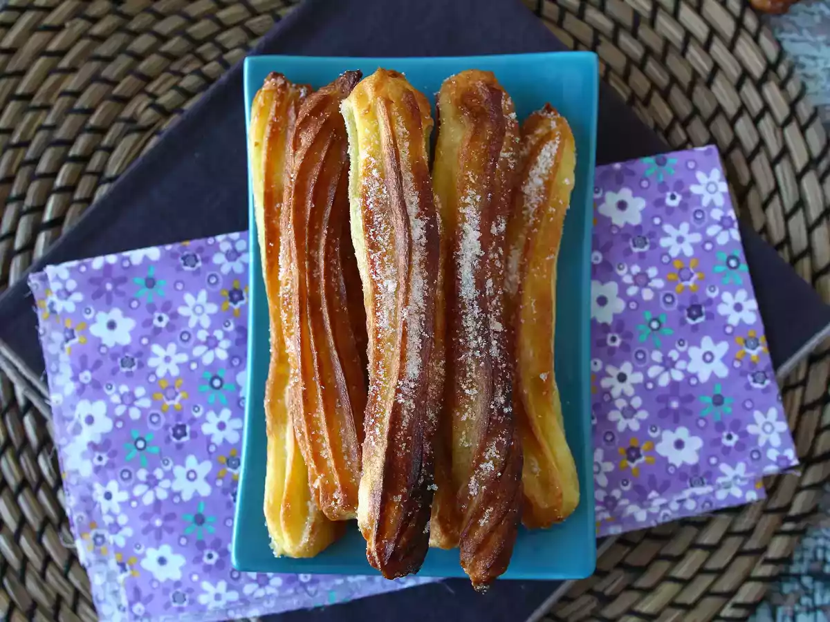 Churros en freidora de aire sin necesidad de aceite - foto 6