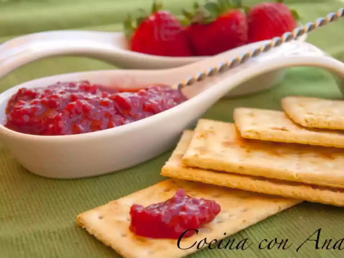 CHUTNEY DE FRESAS