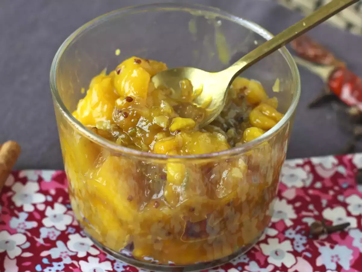 Chutney de mango casero: el condimento indio agridulce que combina con todo