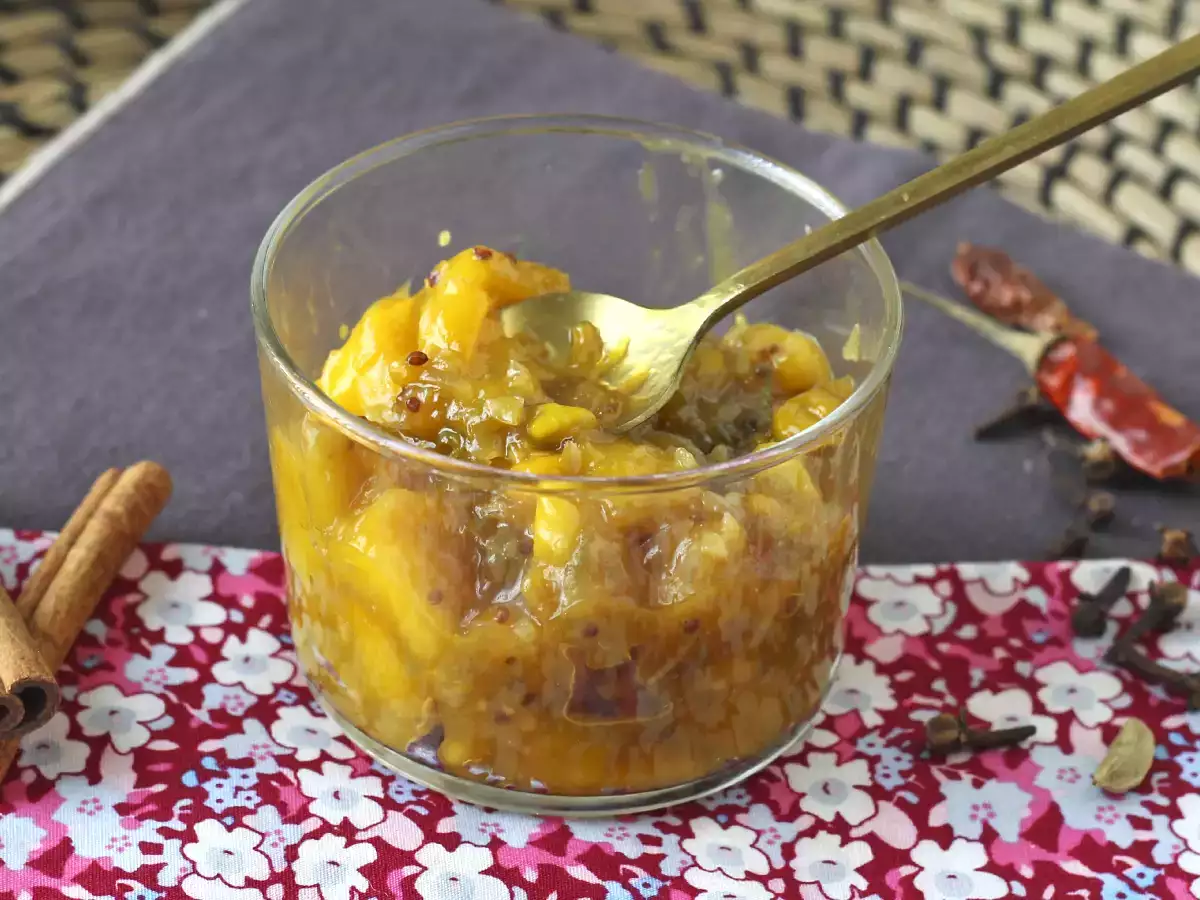 Chutney de mango casero: el condimento indio agridulce que combina con todo - foto 4