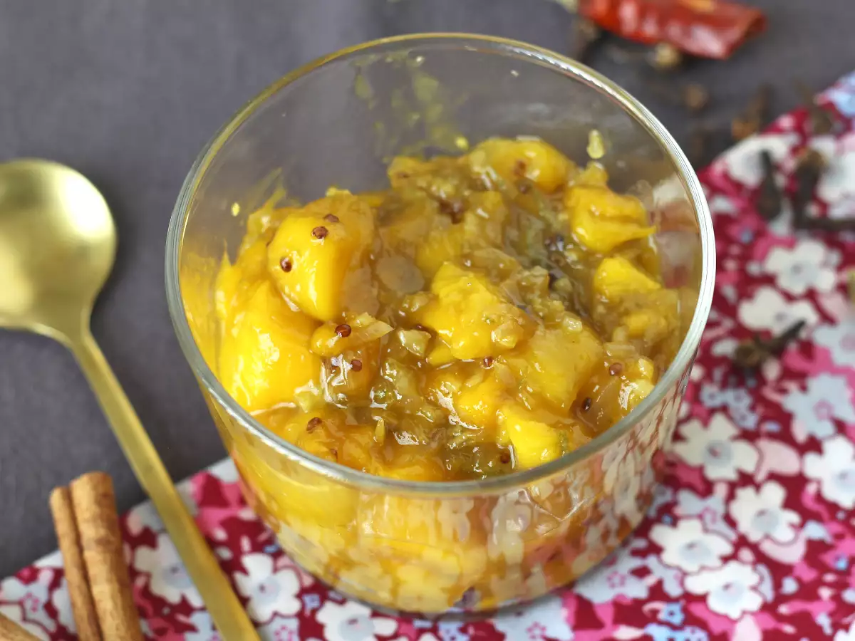 Chutney de mango casero: el condimento indio agridulce que combina con todo - foto 3