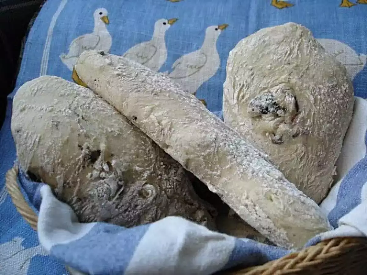 CIABATTA (ó Chapata) DE OLIVAS Y NUECES - foto 2