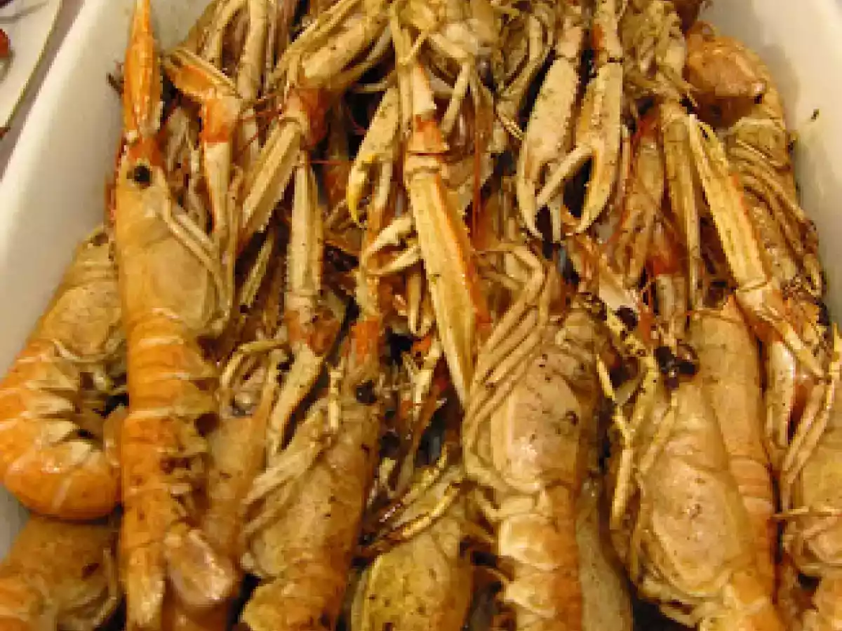 Cigalas a la plancha