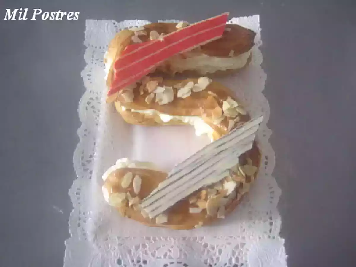 Cinco de marzo: Cinco de pasta choux con nata