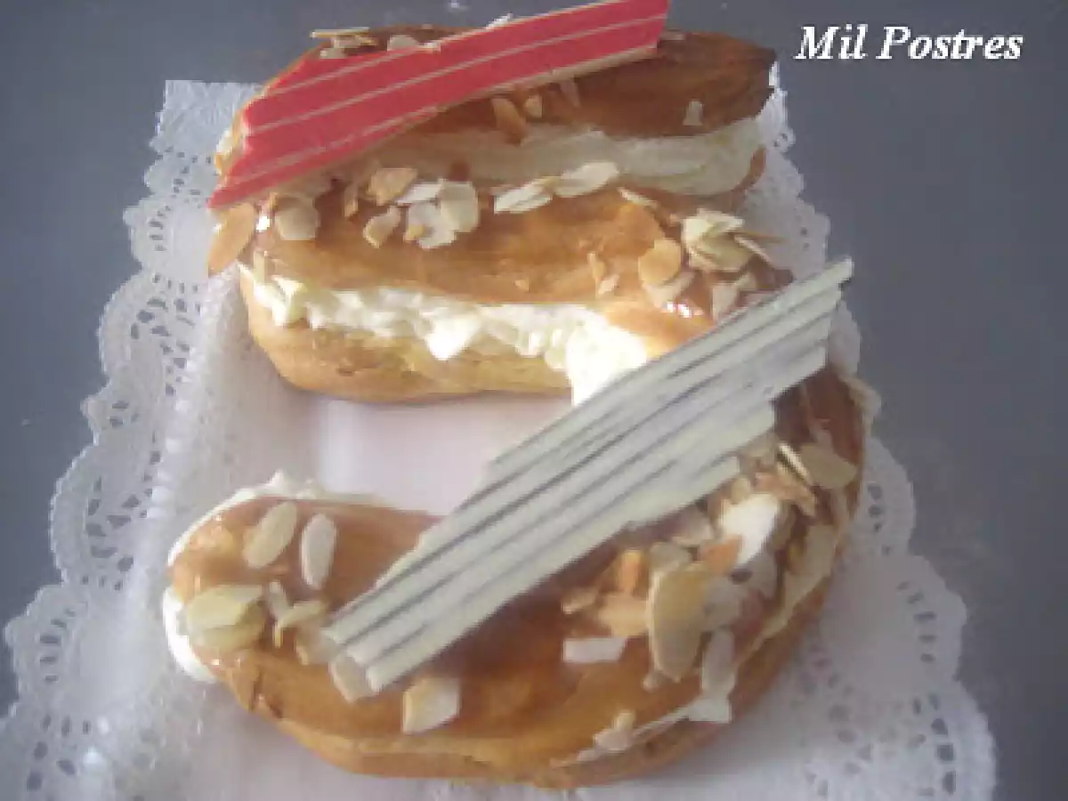 Cinco de marzo: Cinco de pasta choux con nata - foto 2