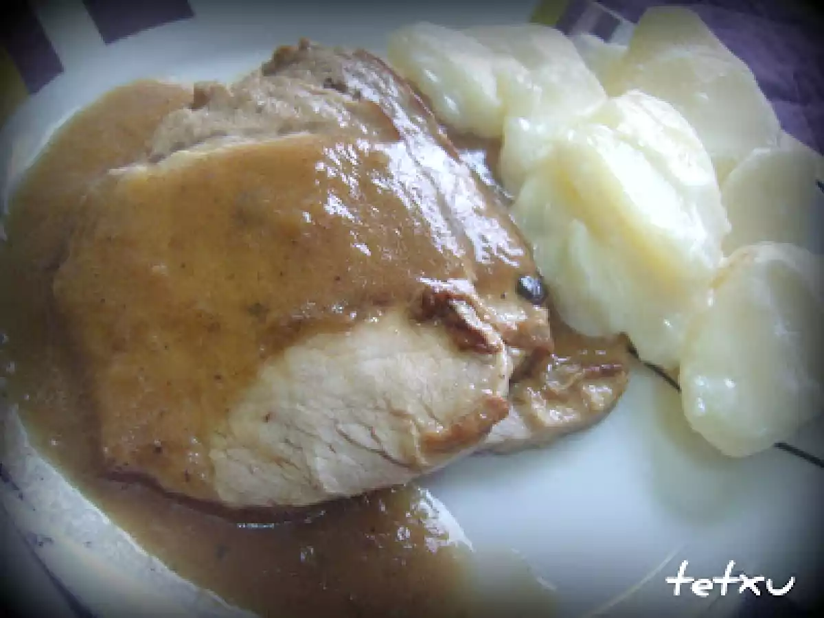 Cinta de Lomo de Cerdo a la Mostaza (fussioncook)