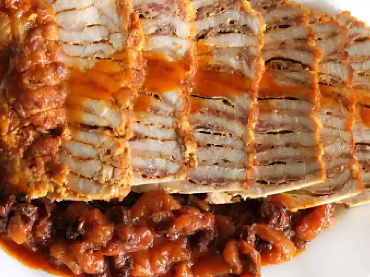 Cinta de lomo rellena de panceta - foto 2