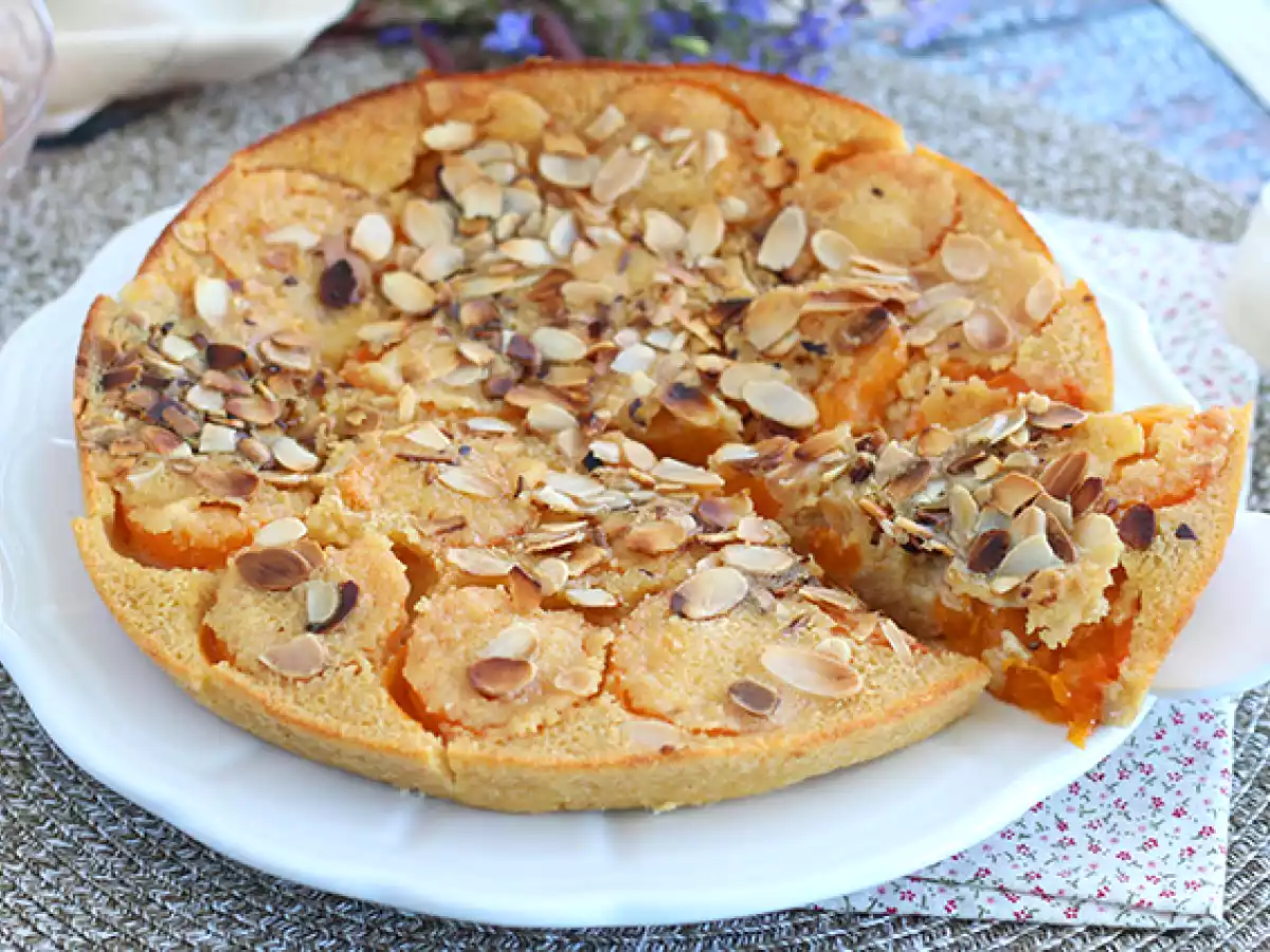 Clafoutis de albaricoques y almendras tostadas - foto 6