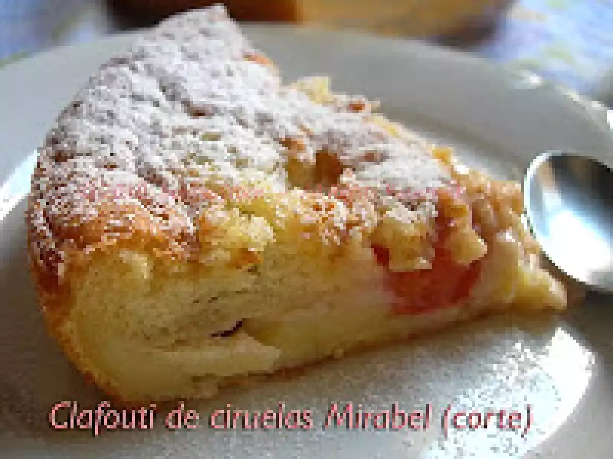 Clafoutis de ciruelas Mirabel - foto 2