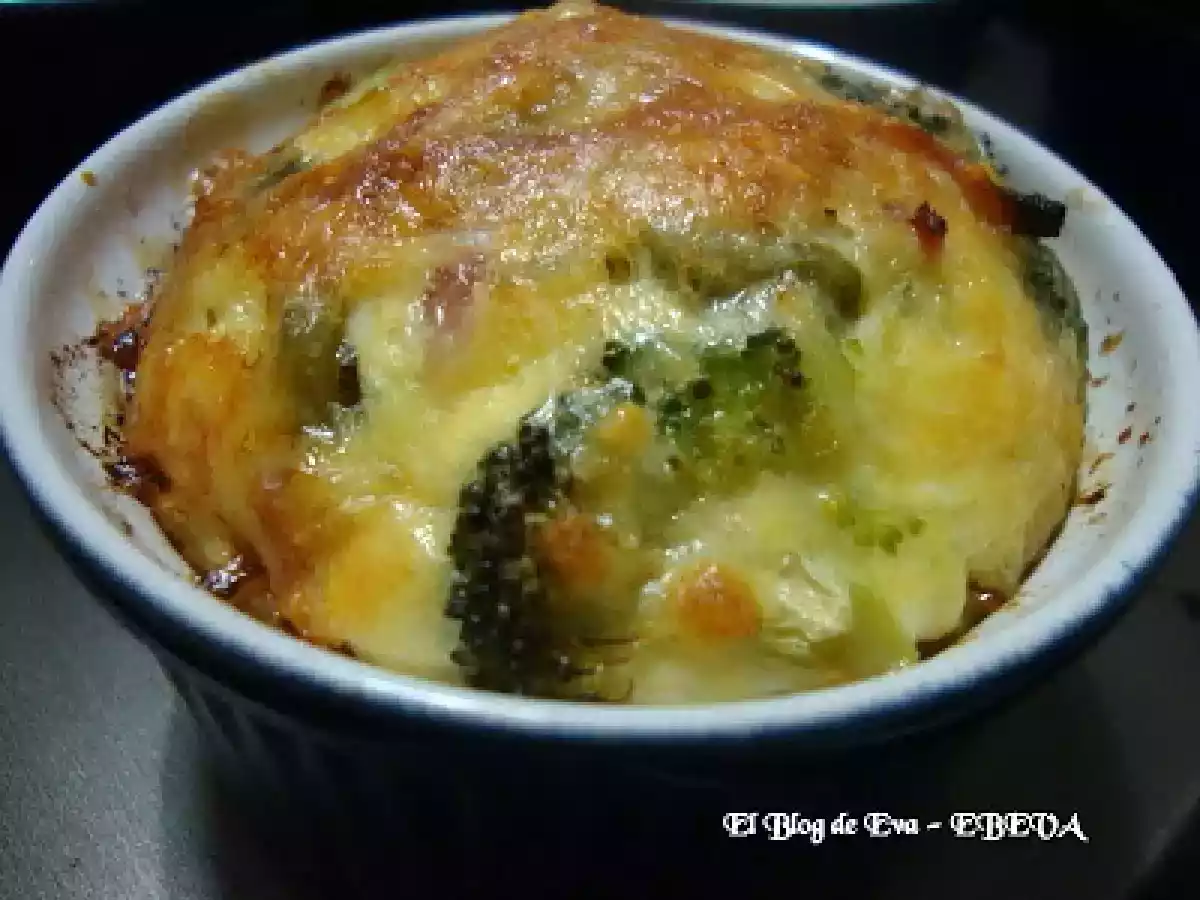 Clafoutis de jamon y brocoli - foto 5