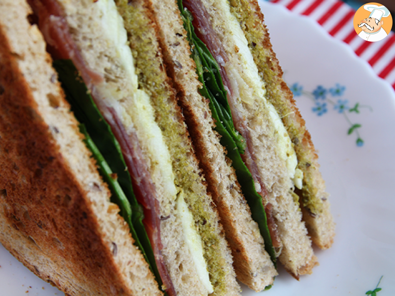 Club sandwich italiano Receta Petitchef