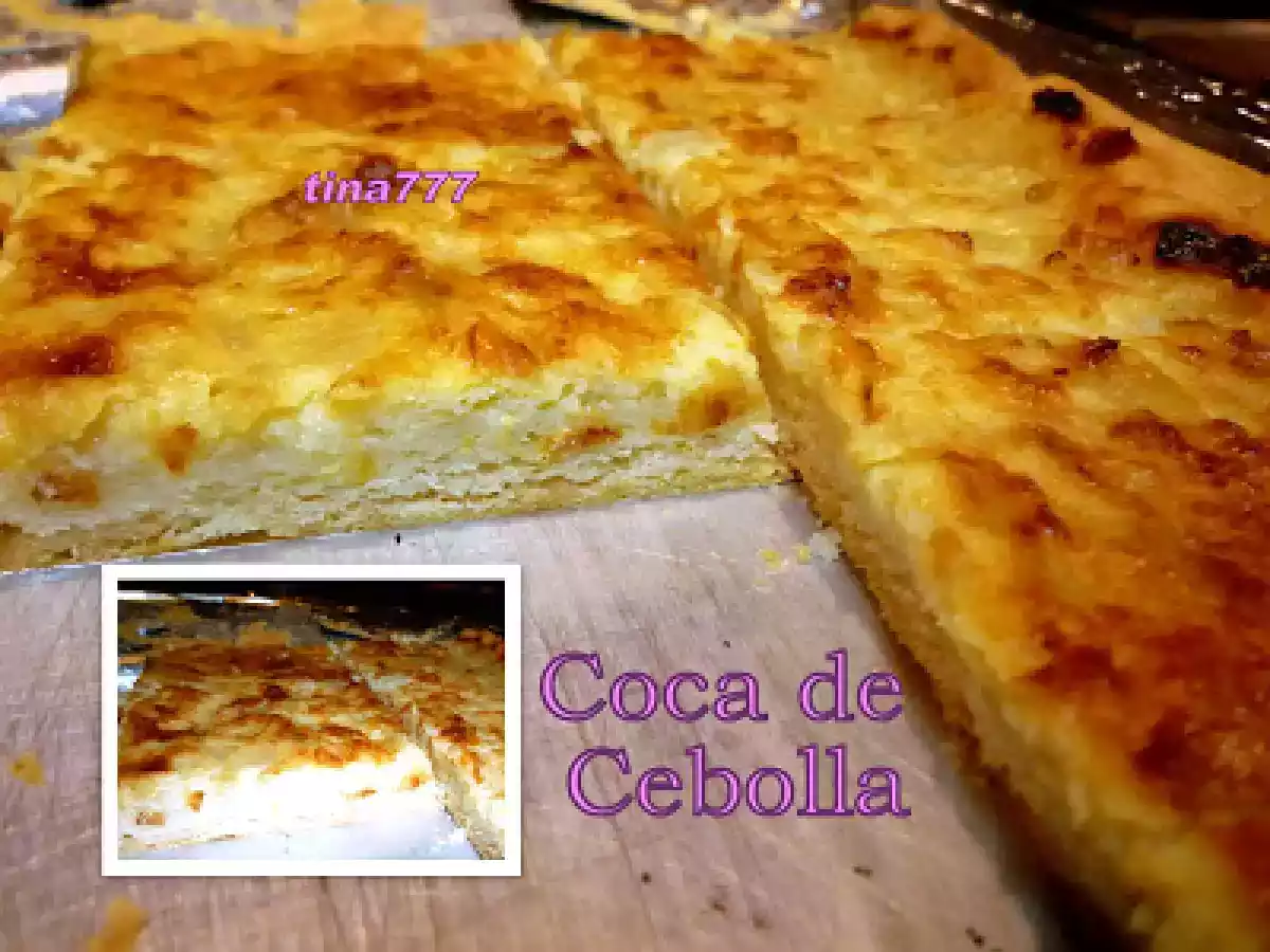 Coca de cebolla, curso de cocina Thermomix