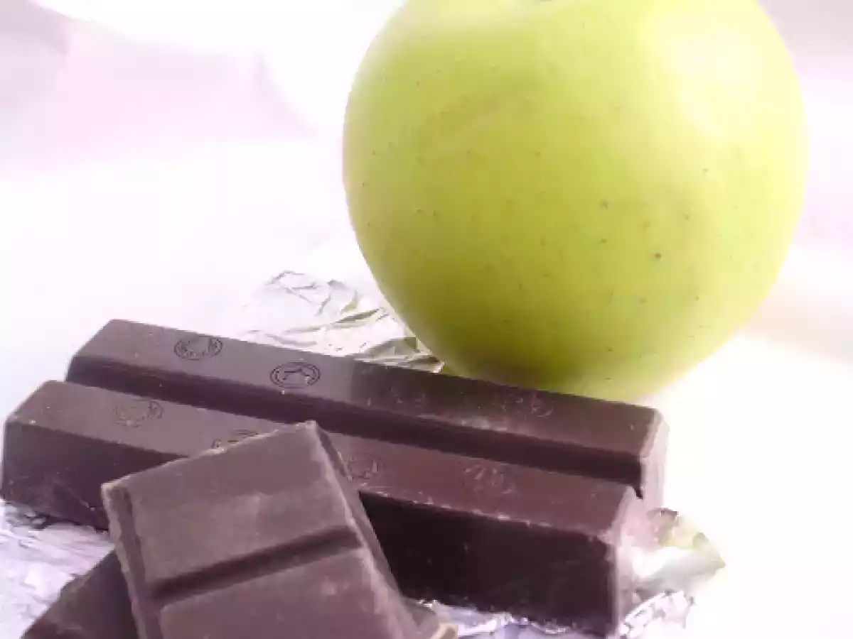 COCA DE MANZANA Y CHOCOLATE - foto 4