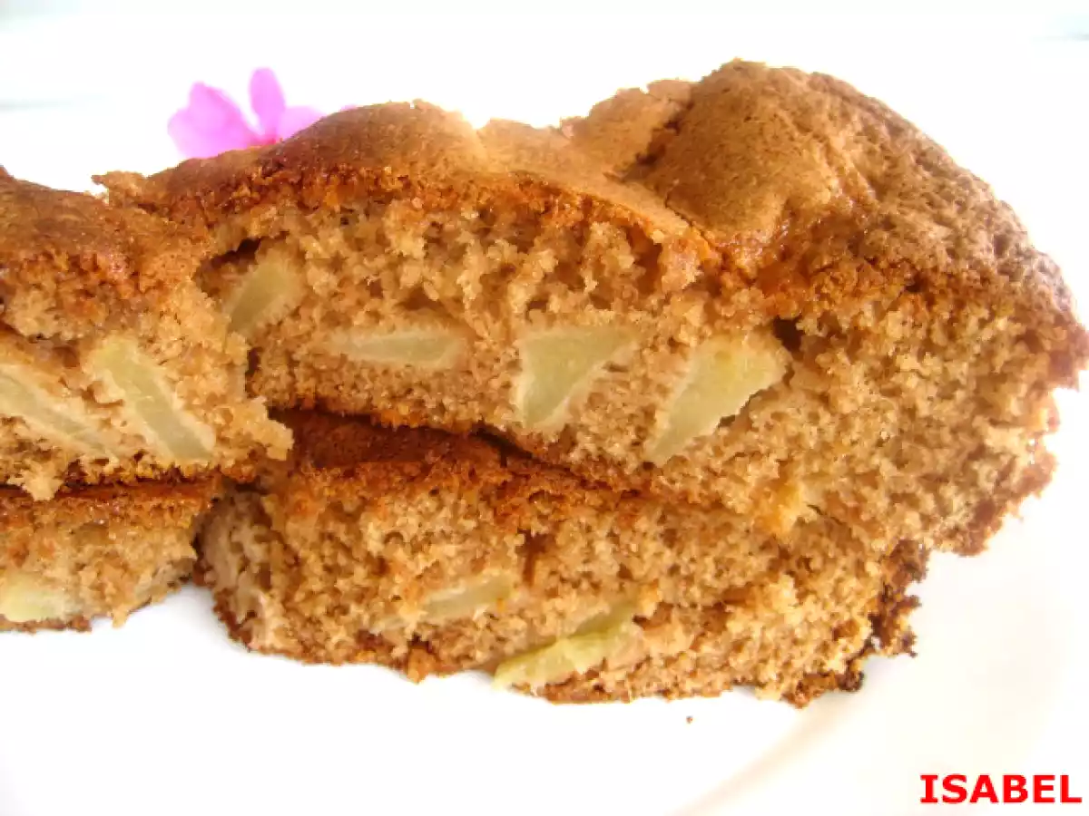 Coca de manzana y chocolate - foto 2