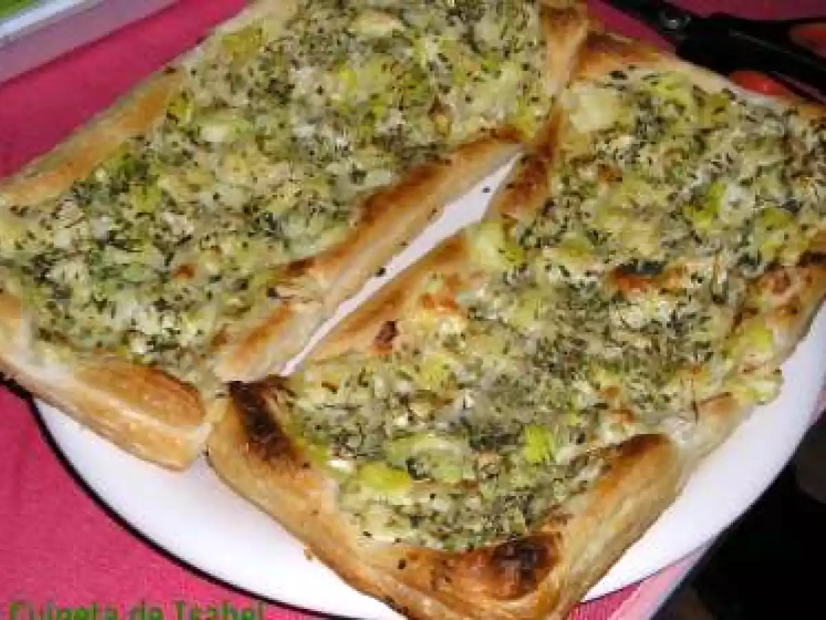 Coca de Puerros Deliciosa - foto 2
