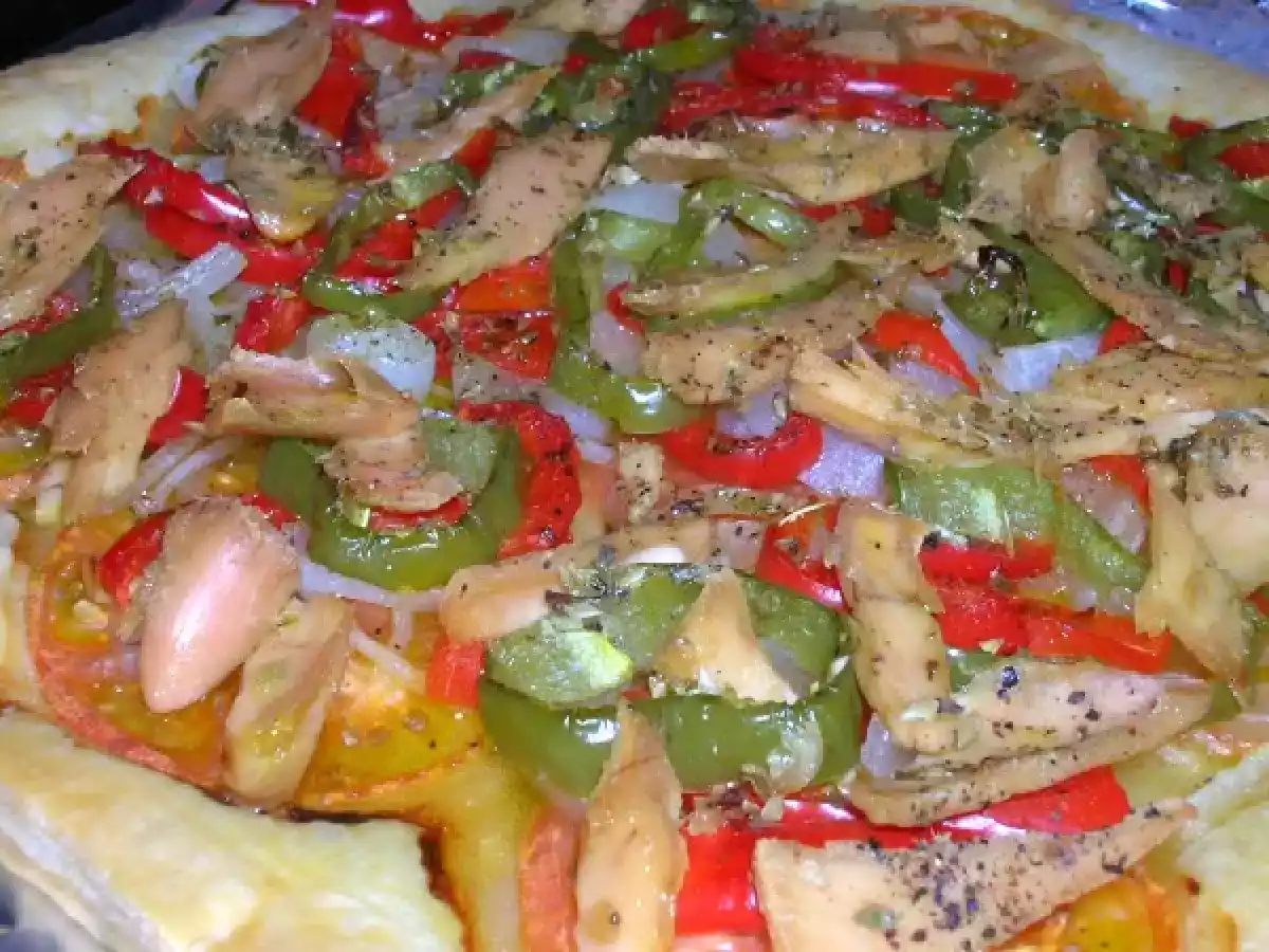 Coca de Recapte con Bonito del Norte