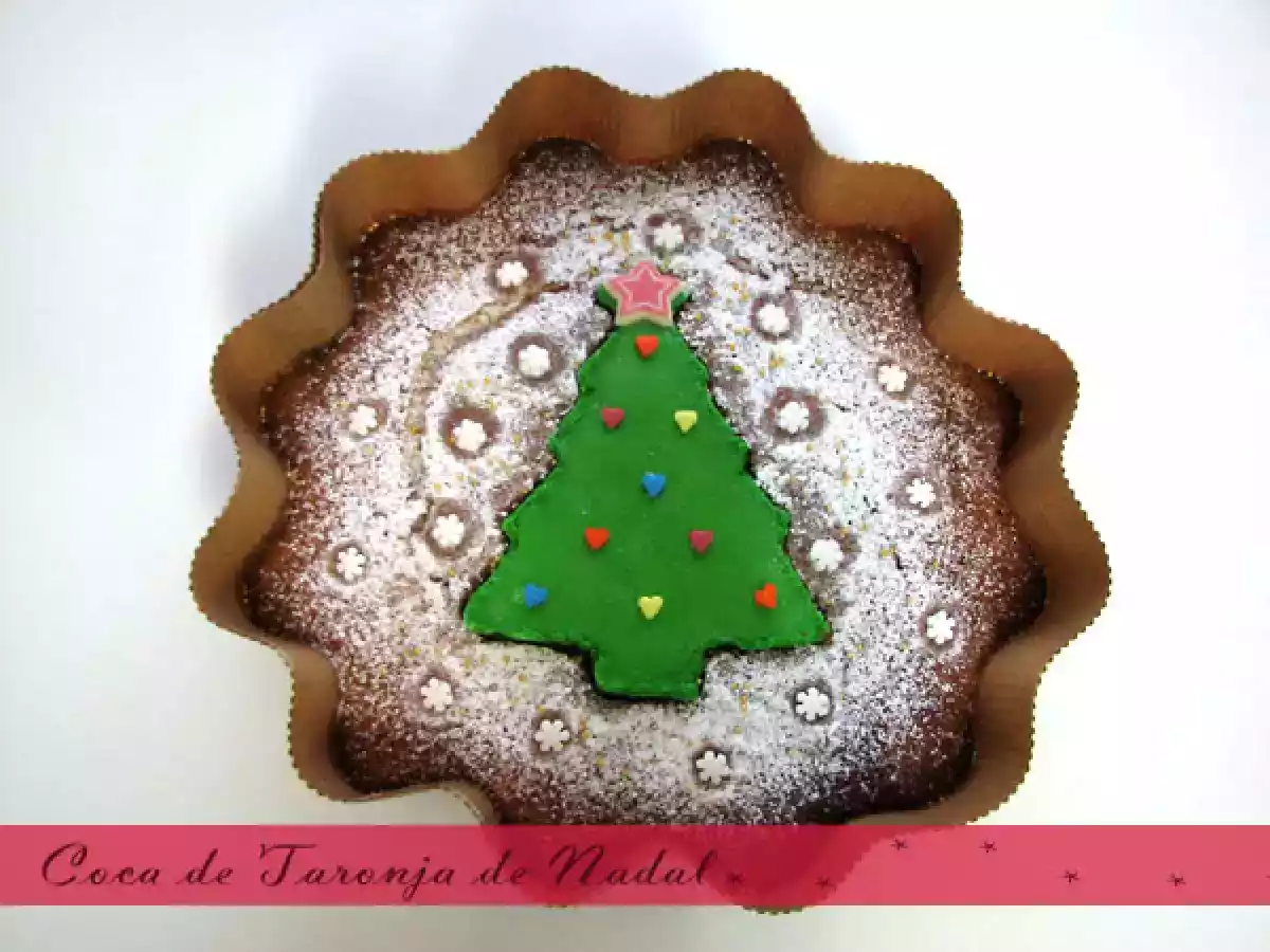 Coca de Taronja / Bizcocho de Naranja