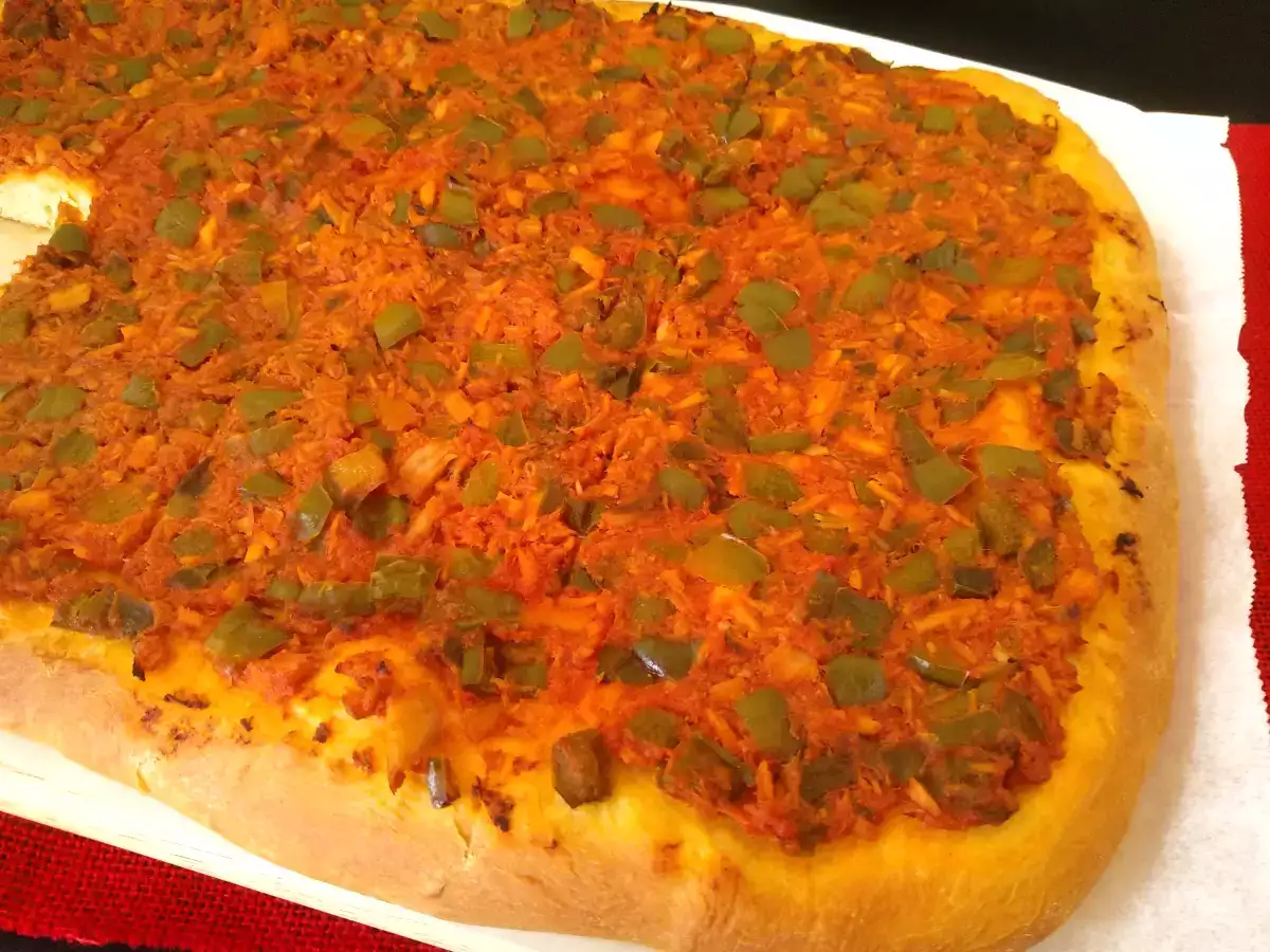 Coca de tomate, en panificadora {receta tradicional de Alcoy} - foto 5