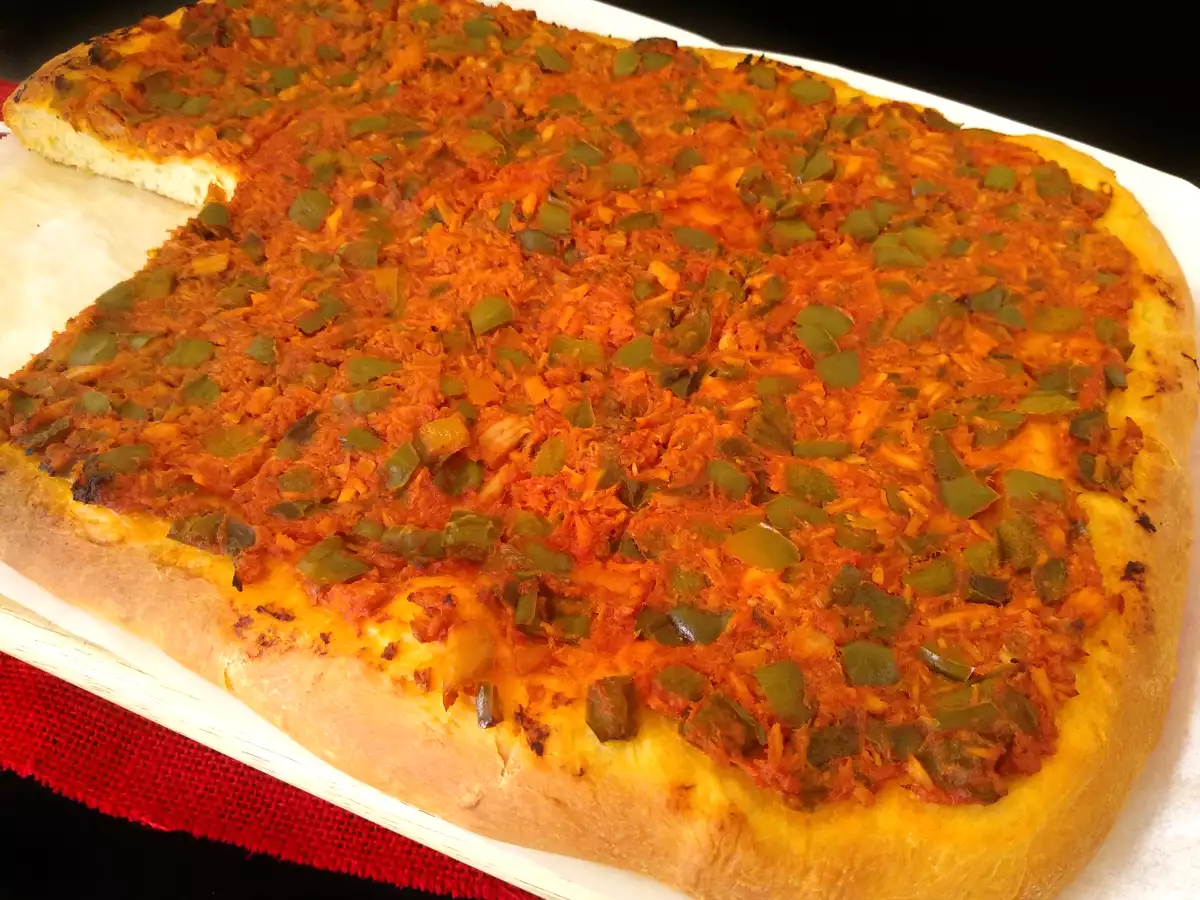 Coca de tomate, en panificadora {receta tradicional de Alcoy} - foto 6