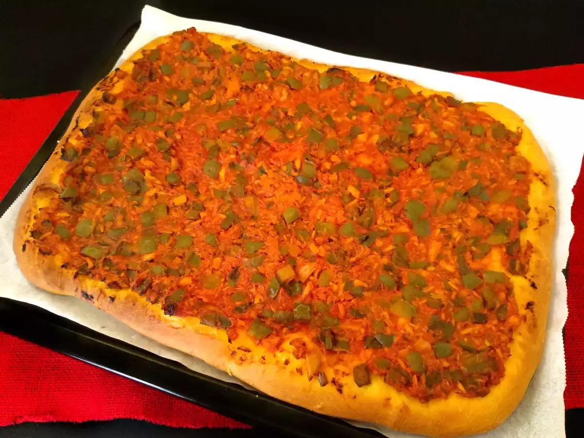 Coca de tomate, en panificadora {receta tradicional de Alcoy} - foto 7