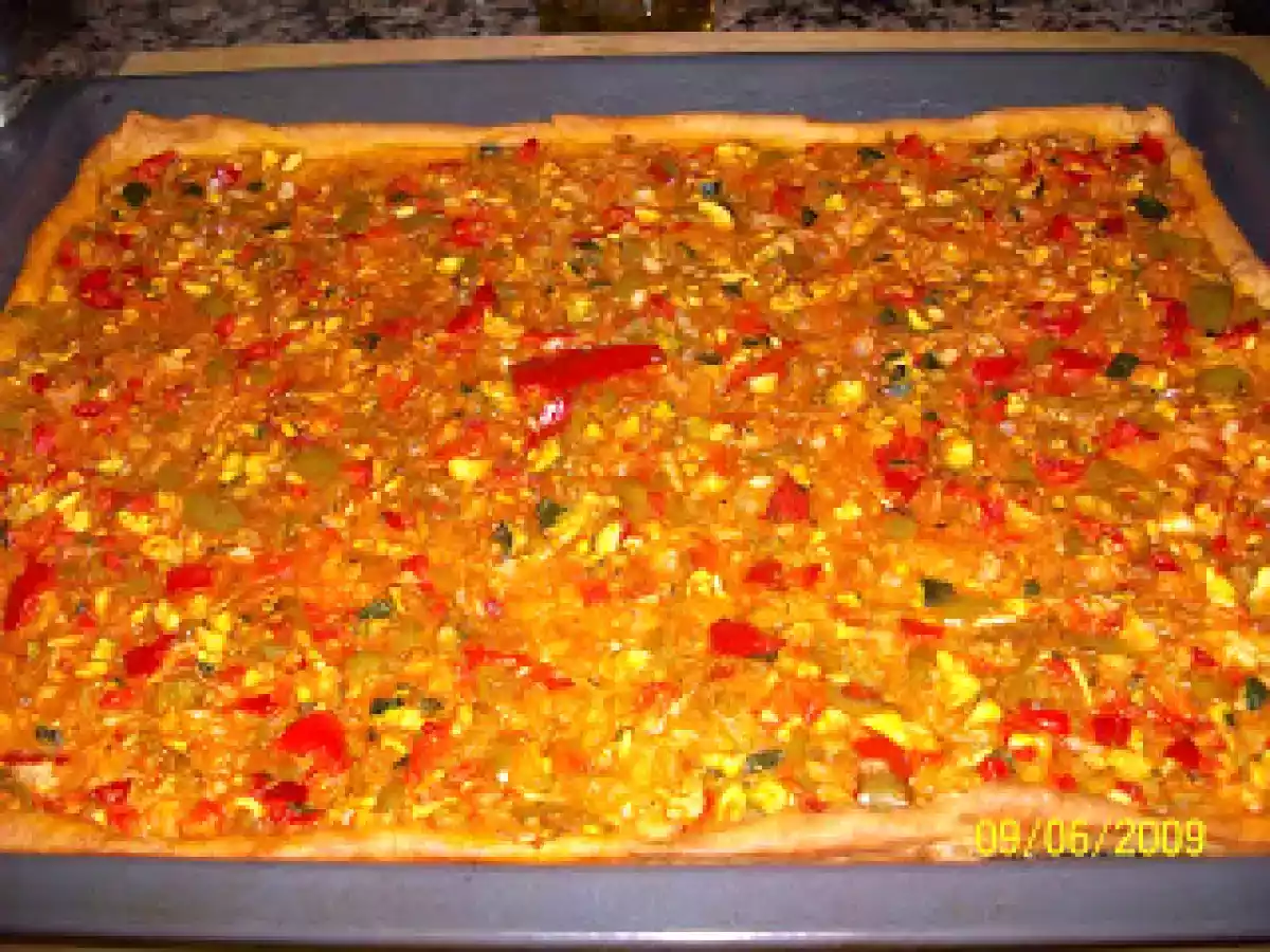 Coca de Trampo de Mallorca en Thermomix