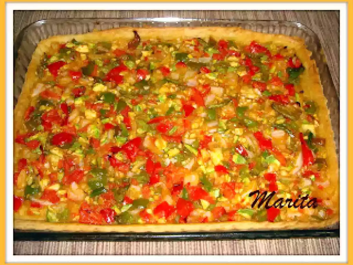 Coca de Verduras (Thermomix)