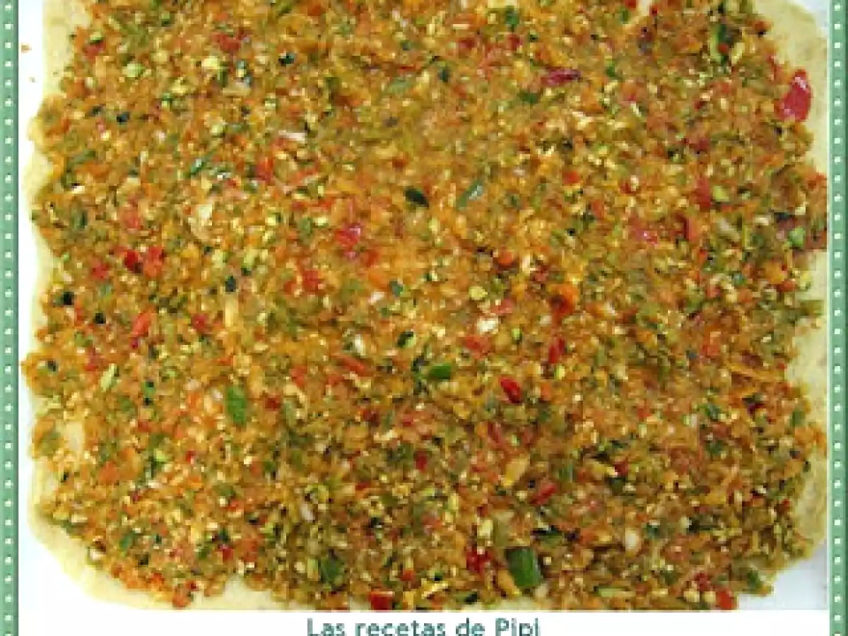 Coca de verduras thermomix