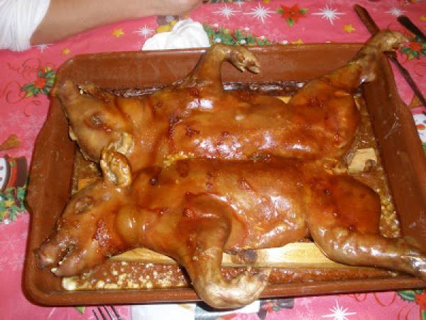 Cochinillo al horno