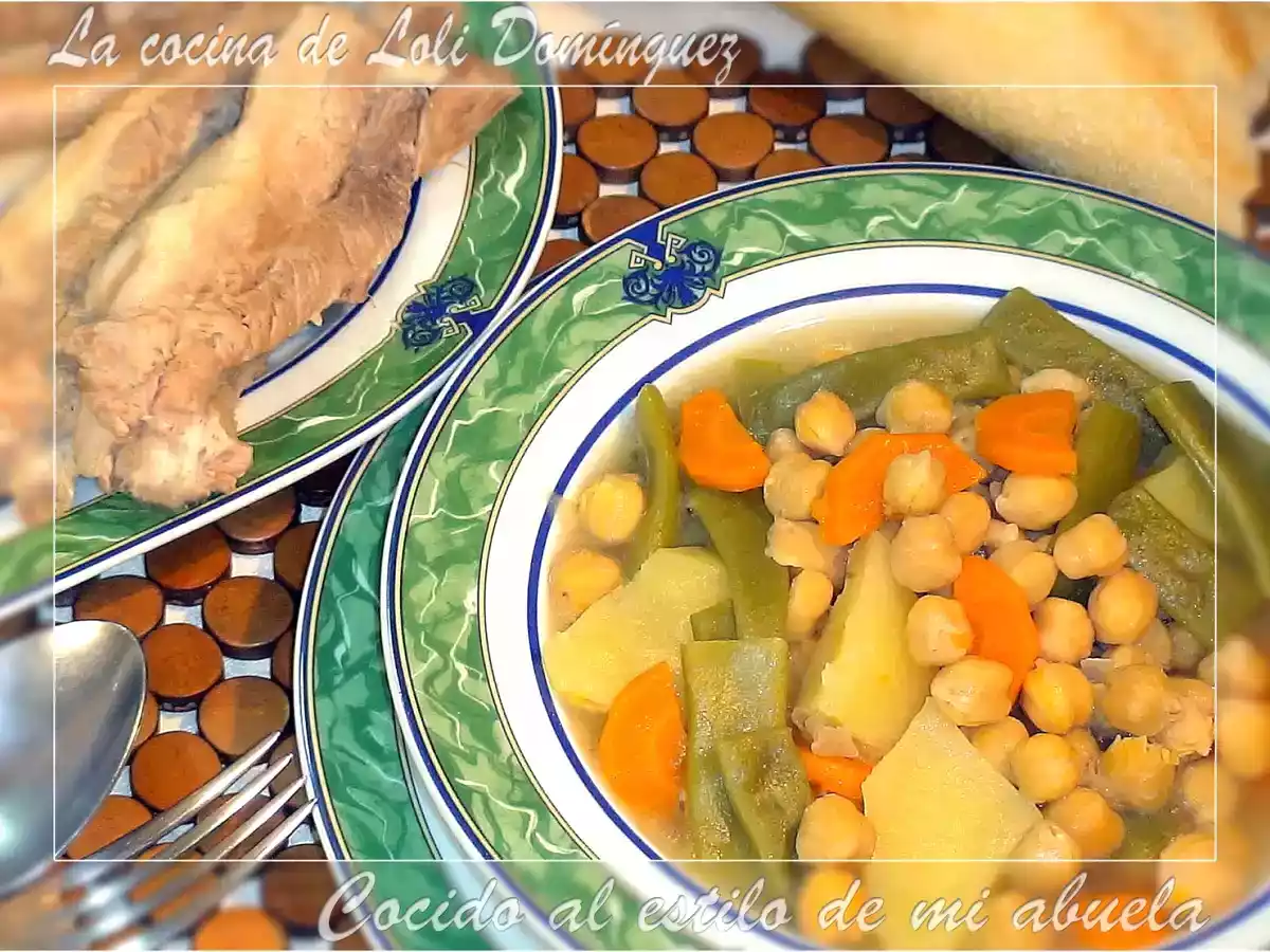Cocido al estilo de mi abuela