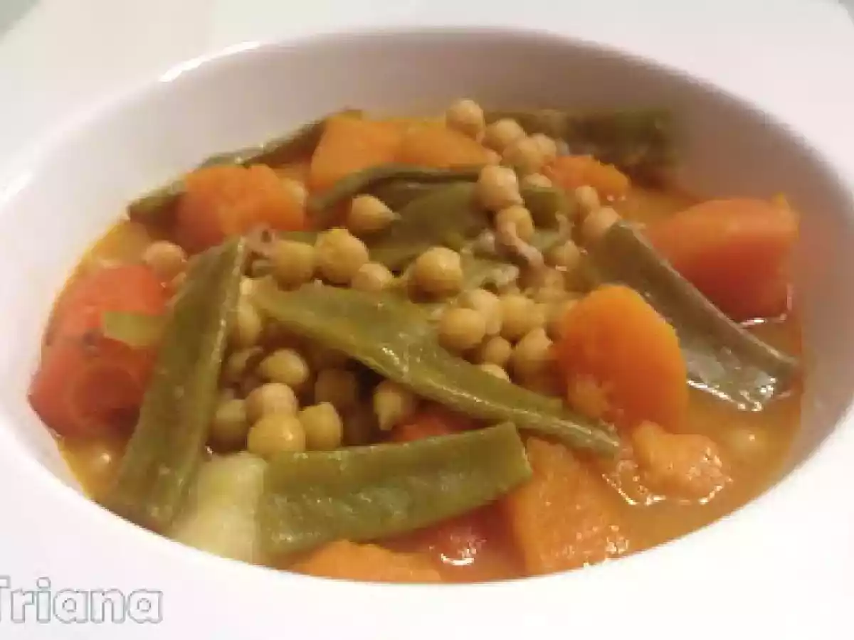 Cocido de habichuelas y calabaza - foto 2