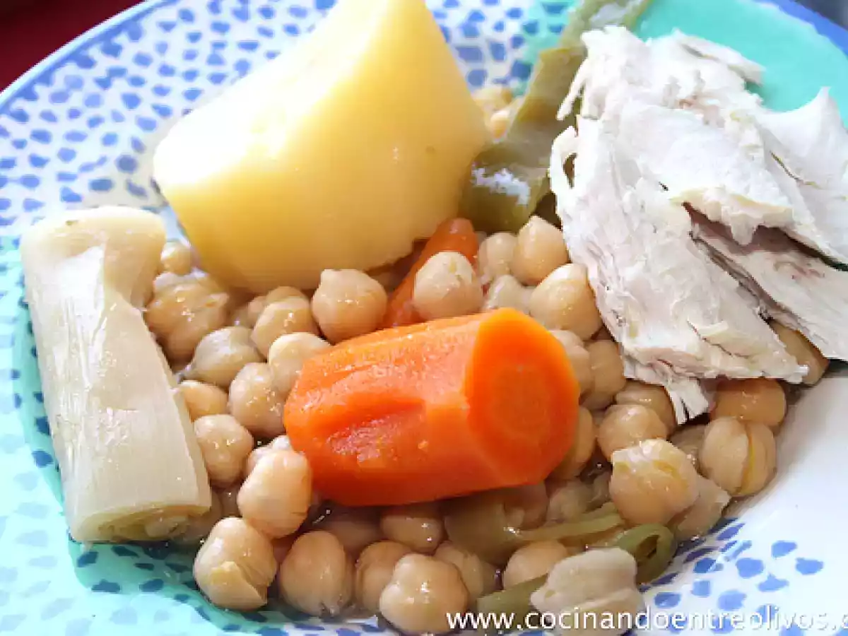 Cocido ligero. Paso a paso