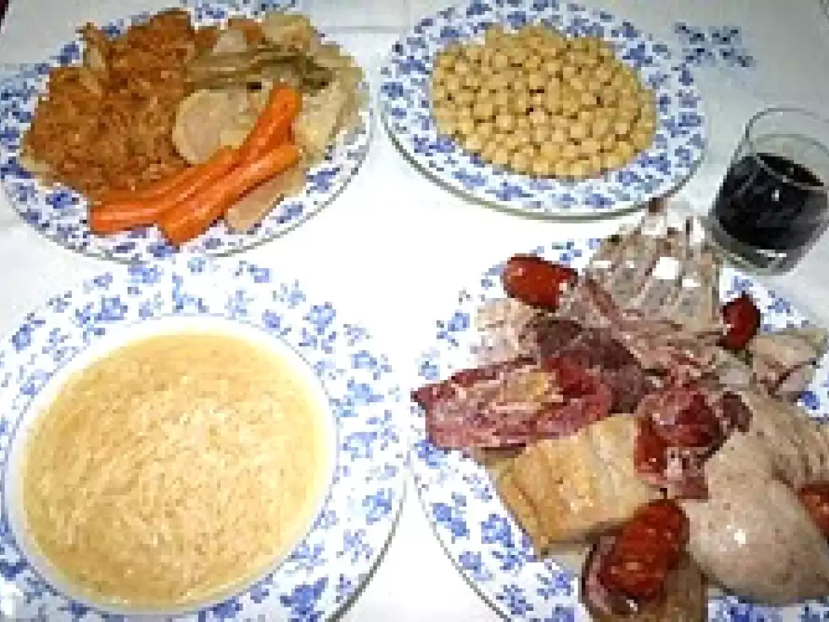 Cocido Madrileño.