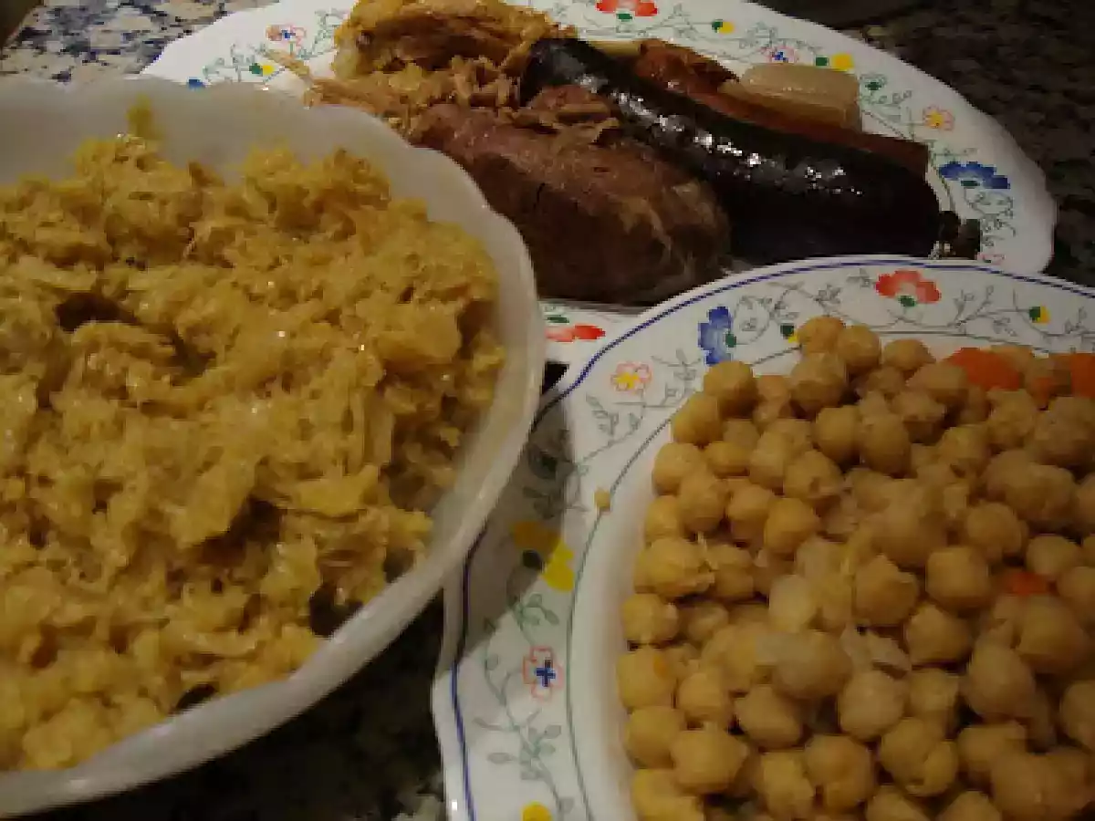 Cocido madrileño para combatir el frio de Alsacia - foto 2