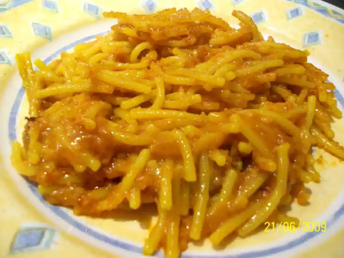 Cocina carlos: fideua en Thermomix