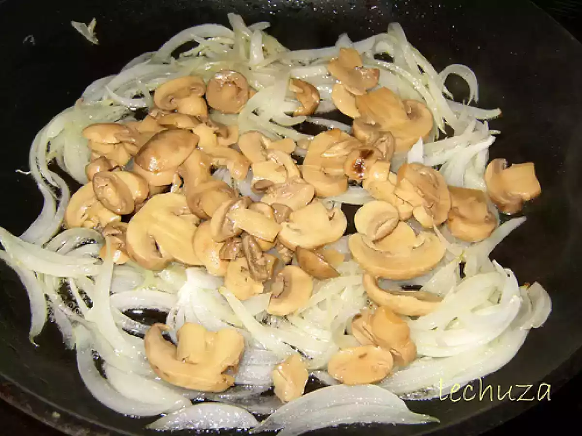 Cocina para estudiantes: tallarines con brécol y champiñones - foto 5