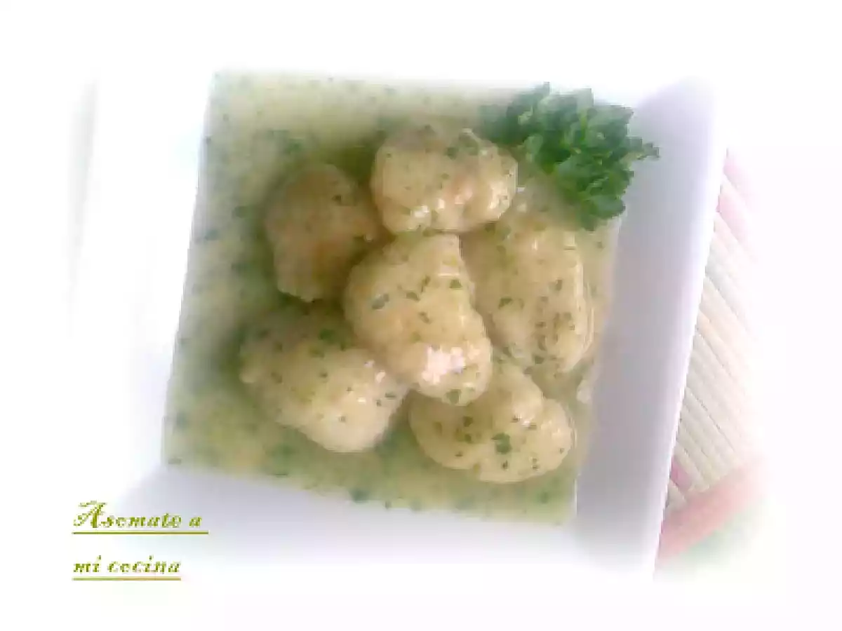 Cocochas de rape en salsa verde