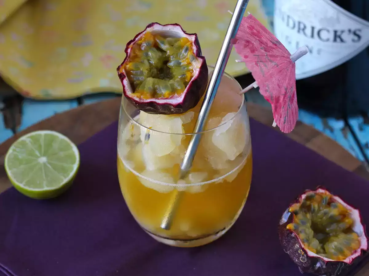 Cóctel granizado de ginebra y maracuyá: ¡la bebida refrescante del verano! - foto 4