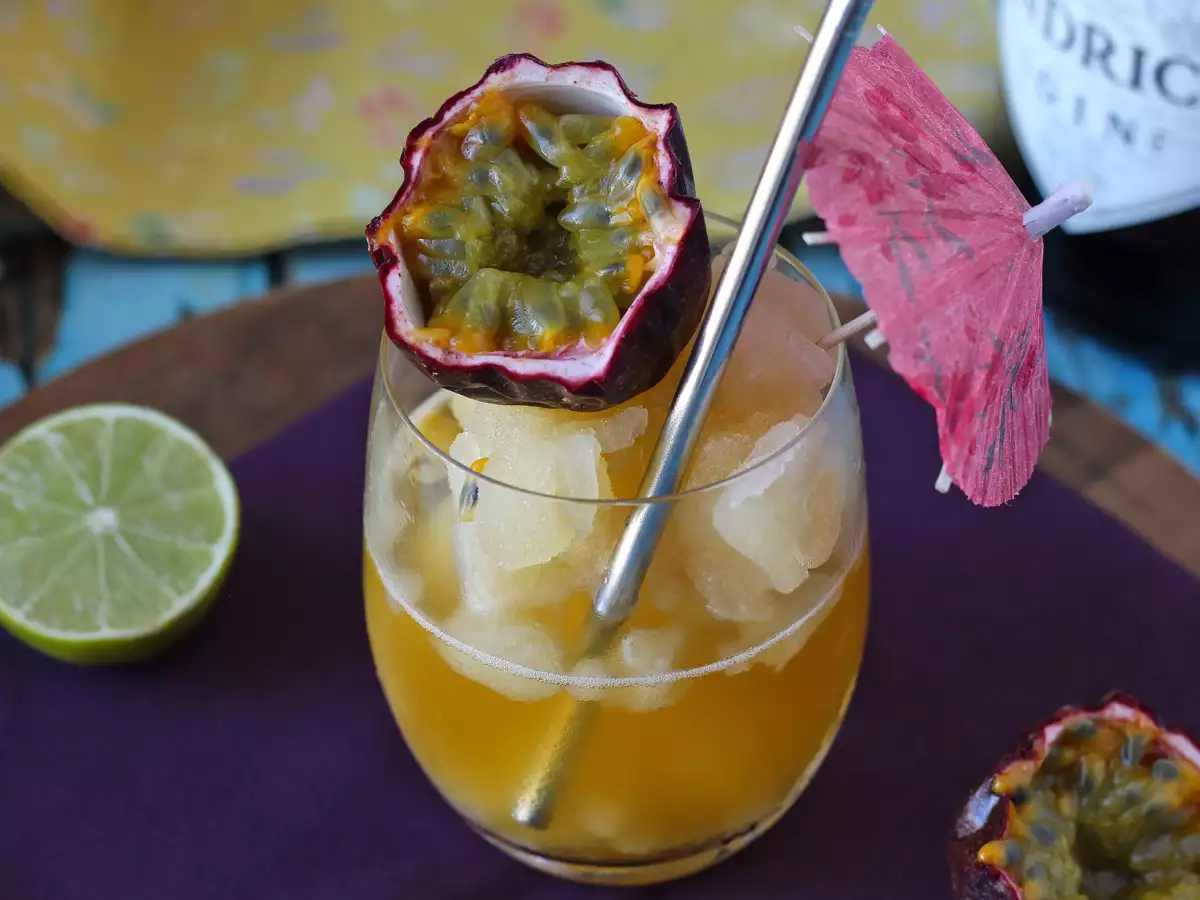 Cóctel granizado de ginebra y maracuyá: ¡la bebida refrescante del verano! - foto 5